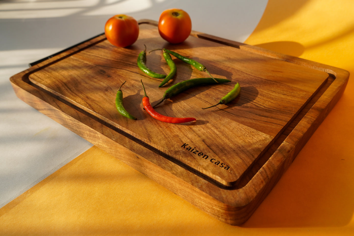 Wooden Chopping/Butcher Board made with premium acacia wood